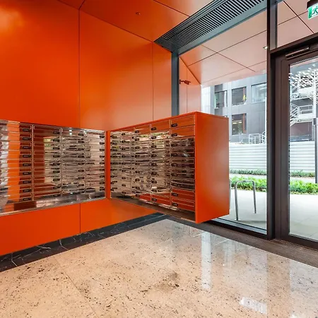 شقة Towarowa Tower Apartment, Free Parking وارسو